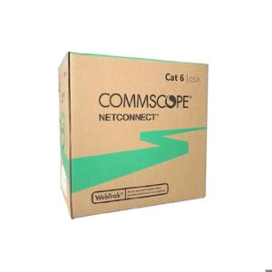 Cable UTP Commscope CAT6 305 MT Exterior Doble Vaina con Material  PEAD resistente a UV