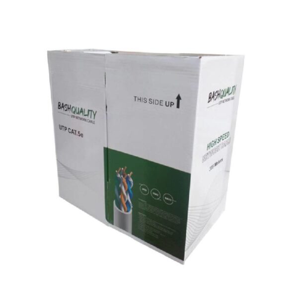 Cable UTP BashQuality Cat5e 305mts 4 Pares para Exterior