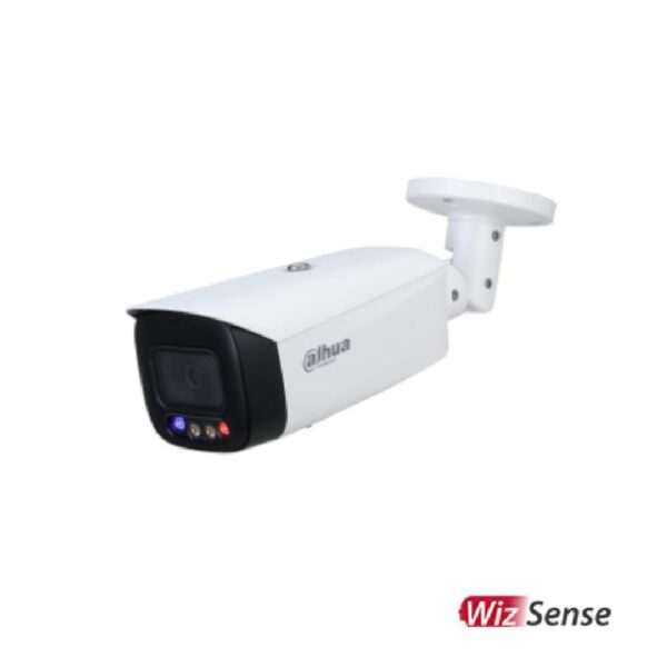 Camara Bullet Dahua Wizsense 2MP Lente Fijo 2,8MM, WDR, IP67, Con Audio-Full Color de 40MM.