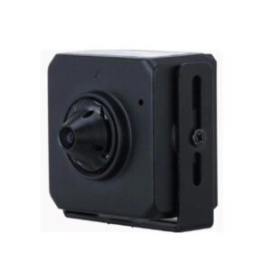 Cámara Pinhole de 4Mp, lente fijo 2,8 mm, WDR y audio bidireccional. Sensor de imagen CMOS de 4 MP y 1/3", baja luminancia e imagen de alta definición.