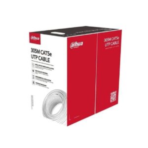 Cable UTP Dahua Interior CAT5e 305 m (1000 pies) Vaina blanca