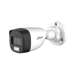 Domo Dahua Eyeball de 2Mp HDCVI con IR 20M, 2 iluminadores duales CMOS 2Mp. Lente fijo de 2.8MM microfono incorporado IP67 y carcasa de plastico.