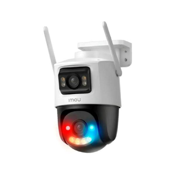 Domo Pan & Tilt WiFi de 5Mp para exteriores, con dual hasta 50 m, CMOS 1/3", detección de humanos y audio bidireccional