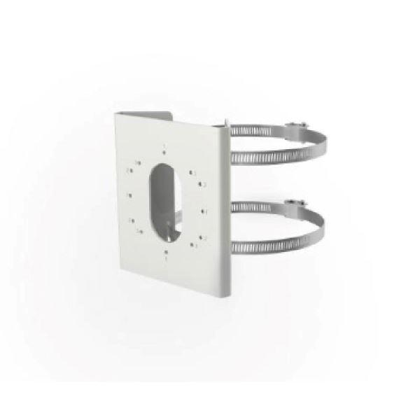 Soporte vertical para poste
Acero inoxidable
Hikvision Blanco