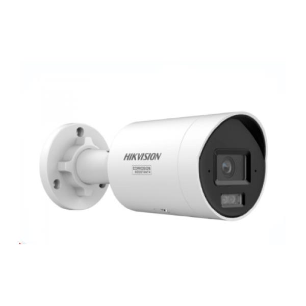CAMARA IP HIBRIDA BULLET 8MP,COLORVU3.0,LENTE 2,8MM,IP67,IR 40M,SD 512GB,ESTROBO,ANTICORROSIVA,POE