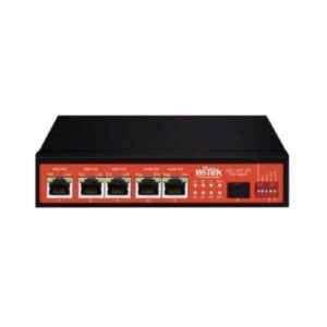 Switch Gigabit PoE no administrable con función de UPS integrada y controlador de carga solar/batería