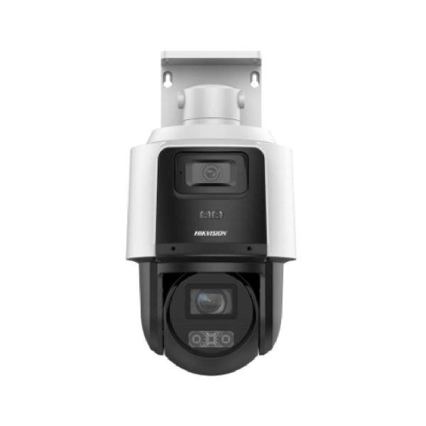 Domo TandemVu PTZ 2MP + 2MP Dual Lente Autónoma con Conectividad Móvil 4G LTE y Fuente 12 VDC
